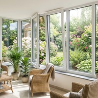 Ventanas Abatibles y Giratorias de PVC de Alta Calidad con Perfil VEKA de Alemania