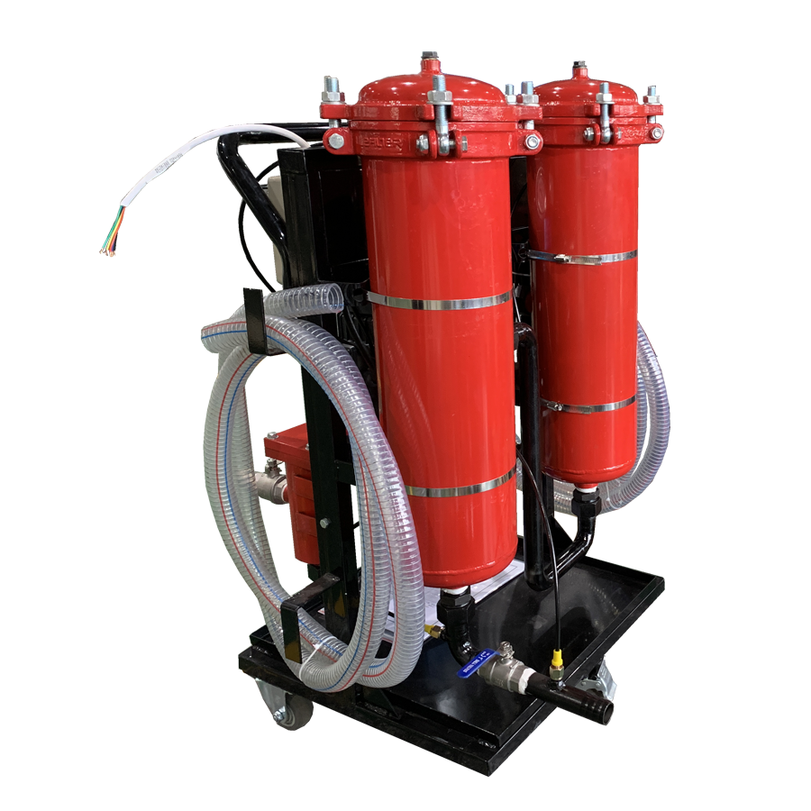 Diesel oil purifier machine, turbine oil filter machine, hydraulic oil filtration cart