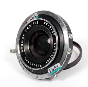 Objectif grand angle Angulon 165mm F6.8 en Compur <span class=keywords><strong>2</strong></span> pour 8X10 <span class=keywords><strong>1981</strong></span> PLC - Product Image 3