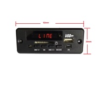 JK0061B Carte décodeur MP3, radio FM, module USB TF, module AUX 3,5 mm, récepteur de musique, kit voiture, carte audio