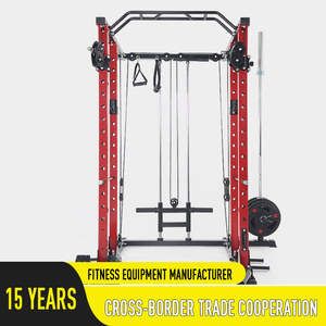Rising Fitness Factory Venta al por mayor Comercial Multifuncional Cable Crossover Trainer Gym Power Cage Gantry Rack Ejercicio de fuerza - Product Image 4