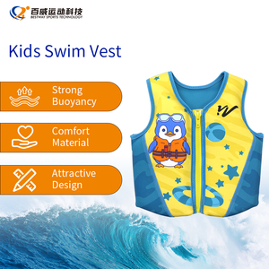 Prix usine enfants néoprène gilet de sauvetage sûr EPE mousse flottabilité veste pour enfant pour sports nautiques natation leçons dérive à l'extérieur - Product Image 3