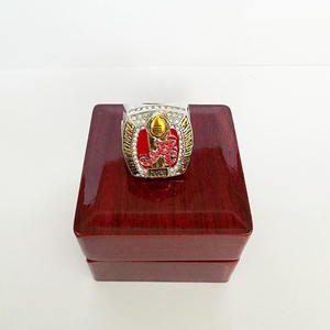 2020 NCAA阿拉巴马州锦标赛金18k男士休闲风格戒指时尚NCAA大学宝石戒指与周年纪念库存 - Product Image 6