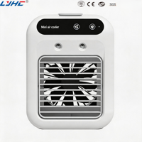 Ventilateur brumisateur personnel de bureau, rechargeable par USB, pour le bureau et les études