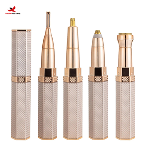 Depiladora Eléctrica HQ Mixta con Descuento, Portátil, Carga USB, Depiladora Facial y Corporal, Afeitadora Indolora, Recortadora de Cejas 4 en 1 - Product Image 1