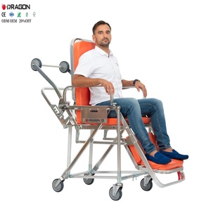 Camilla Plegable Manual de Aleación de Aluminio Personalizada, Cama de Hospital de Emergencia Médica, Silla Ligera para Ambulancia, Certificación CE - Product Image 1