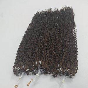 <span class=keywords><strong>ผม</strong></span>ต่อแบบใหม่ ใช้งานง่าย <span class=keywords><strong>ผม</strong></span>แท้รัสเซีย H6 ขายส่งแบบ Double Drawn <span class=keywords><strong>ผม</strong></span>หยิกฟู H6 แบบขนนก - Product Image 5