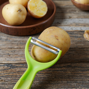 Pelapatate Multifunzione per Frutta e Verdura, Grattugia e Utensile <span class=keywords><strong>Julienne</strong></span> per Carote, Patate, Meloni, Cetrioli - Strumento da Cucina Domestico di Grande Successo - Product Image 5