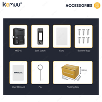 Serrure intelligente sans clé TTLOCK avec capteur NFC RFID invisible et magnétique pour armoire et tiroir, avec stockage cloud pour portes en bois