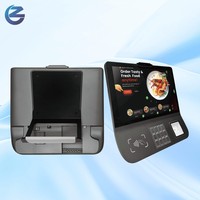 Tablette POS Android 14 Z101 avec NFC, imprimante thermique de reçus et support mural/de bureau pour comptoirs de restauration