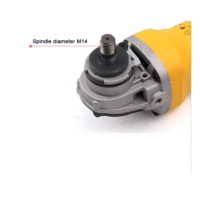 Nouvelle Meuleuse d'Angle Portative Industrielle Haute Vitesse 20V pour le Polissage du Métal et du Bois, Disque de 125mm, Vente en Gros