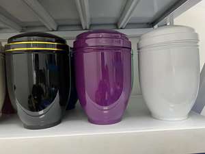 צבע מותאם אישית דפוס מתכת כד קישוט מתנת הנצחה - Product Image 3