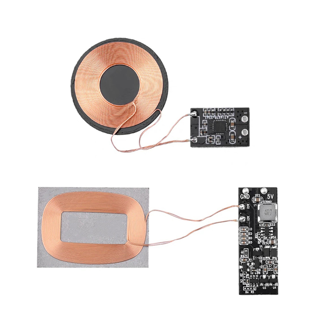 3W5W Wireless Charger Receiver Module Suitable for Mobile Phone Wireless Charging Receiver Module PCBA Board