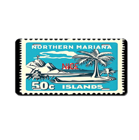 Plaque d'immatriculation décorative personnalisée sur le thème de Saipan, en aluminium antirouille, pour camion, SUV, camping-car, moto, garage, exposition automobile, cadeau