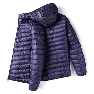 YZ nuovo stile Slim-Fit giacca imbottita in cotone da <span class=keywords><strong>uomo</strong></span> leggera giacca invernale da <span class=keywords><strong>uomo</strong></span> calda cappotto con cappuccio - Product Image 2