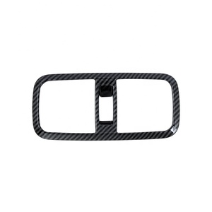 Kit de décoration intérieure de voiture WZXD en fibre de carbone, couvre-interrupteur de fenêtre, garniture de ventilation, cadre de levier de vitesses pour 2022 2020 - Product Image 4