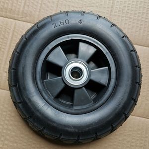 ล้อยางตัน 2.50-4 แกนกลวง ล้ออุตสาหกรรม ทำงานเงียบ ล้อกันลื่น - Product Image 3