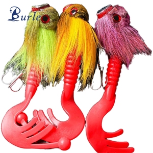 30cm 80g nuovo prodotto cervi pelliccia PVC topo finto esca <span class=keywords><strong>pesca</strong></span> in mare esca di simulazione di richiamo in barca d'altura <span class=keywords><strong>pesca</strong></span> - Product Image 1