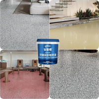 Peinture époxy colorée antidérapante, sable coloré, écologique, revêtement de sol époxy pour salle de bain, cuisine, chambre, garage, 13 ans d'expérience en usine