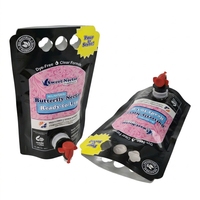 Pochettes souples personnalisées 1L 2L 3L 5L pour café infusé à froid avec robinet distributeur, pour vin, bière, jus, tequila – jetables