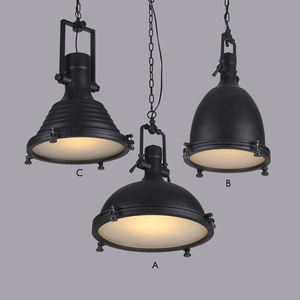 Lámpara Colgante <span class=keywords><strong>Industrial</strong></span> de Techo Alto, Estilo Loft Retro Antiguo, de Hierro Forjado, con <span class=keywords><strong>Campana</strong></span> de Metal, Mecánica, <span class=keywords><strong>LED</strong></span>, para Comedor o Taller - Product Image 3