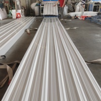 Lámina de Techo de PVC Corrugado de Larga Duración Resistente a Impactos de 1075 mm, Tejas de PVC Estilo Colonial para Almacenes