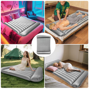 Matelas gonflable rafraîchissant d'été, <span class=keywords><strong>lit</strong></span> d'air rempli d'eau, <span class=keywords><strong>lit</strong></span> gonflable <span class=keywords><strong>en</strong></span> PVC épais, <span class=keywords><strong>lit</strong></span> gonflable <span class=keywords><strong>de</strong></span> massage, matelas d'eau gonflable - Product Image 6