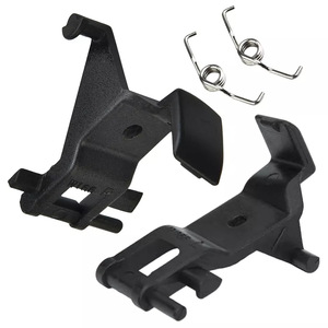Mercedes-Benz Center Console Armrest Clips Left And Right 1666804103 Spring <b>Clamp</b> Non Adjustable Plastic - Product Image 2