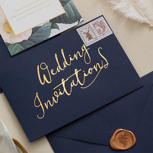 Eleganti Biglietti d'Invito per Matrimonio <span class=keywords><strong>con</strong></span> Stampa Floreale di Lusso e <span class=keywords><strong>Buste</strong></span> Coordinate - Product Image 5