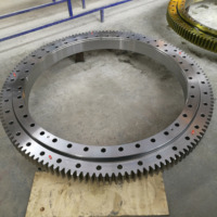 Roulement de rotation à faible friction de grande taille, directement de l'usine, pour grue portuaire, excavatrice minière, engins routiers