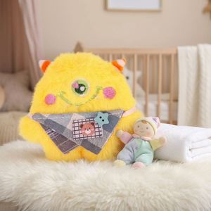 Wholesale Durable Fashion Mini <b>Doll</b> Bib DIY Craft Supplies Embroidery Digital Printing Promotional Use Household <b>Cloth</b> Saliva - Product Image 2