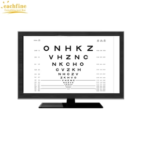 Proyector de Optotipos LED para Examen de la Vista, Monitor con Control Remoto, Tabla de Prueba de Visión Óptica LCD para Clínica Oftalmológica - Product Image 4