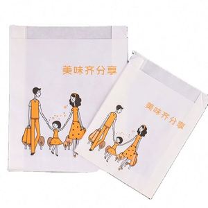 Sacs d'emballage en papier kraft à fond plat personnalisés compostables avec valve et fermeture éclair pour le café et le thé - Product Image 1