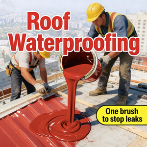 Revestimiento Impermeable para Reparación de Fugas en Exteriores, Pintura Duradera para Techos y Paredes, Resistente a la Intemperie, Sellador Impermeable Fácil de Usar - Product Image 1