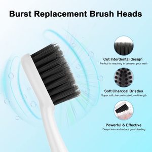 Top Quality Professional Electric <b>Toothbrush</b> Replacement <b>Heads</b> | Innovative Multi-Angle Bristles for Superior Oral Hygiene & Dee - Product Image 3