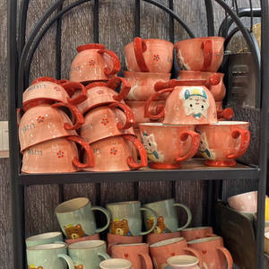 Taza de Cerámica con Diseño de Animal, Creativa, Pintada a Mano, 3D, con Asa, para Café, Té, Leche, <span class=keywords><strong>Desayuno</strong></span>, Regalos Originales - Product Image 4