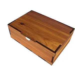 กล่องไม้เก็บของที่ระลึกสำหรับงานแต่งงานกล่องไม้การ์ดหน่วยความจำกล่องเก็บของตกแต่งทำจากไม้