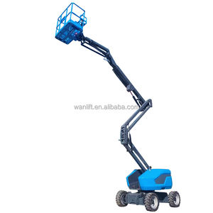 4x4x4 JLG Genie 21m 32m 38m Diesel Hidráulico Portátil Mini Elevador Eléctrico Elevador de pluma telescópica para aire acondicionado de edificios - Product Image 6