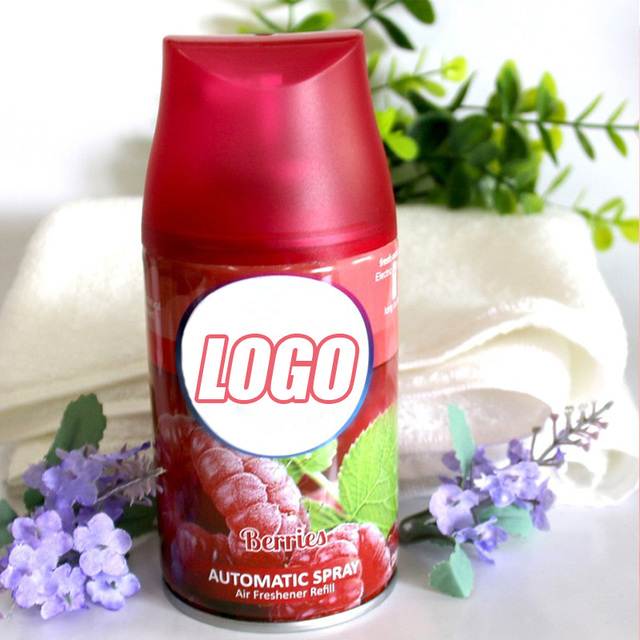 WHJJ Eco-Friendly Freshen Your Space Perfume Refill Automatic Air Freshener Spray with Customized Fragrance and Logo
