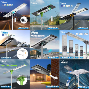 Lampe solaire extérieure 60w 8m Ip66, efficacité énergétique, lampadaire solaire à LED - Product Image 3