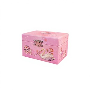 Caja Musical de Cuerda Manual con Bailarina Rosa Personalizada de Yiyu Sonmelix y <span class=keywords><strong>Elegante</strong></span> Cisne Blanco, Acepta Música Personalizada para Regalos - Product Image 3