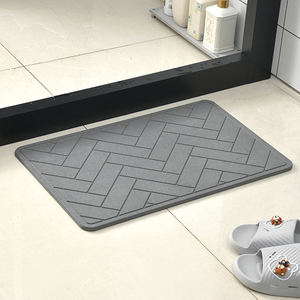 Penyerap DIATOMACEOUS bumi PAD peralatan makan Mat pola Solid cepat kering pelembap anti-kelembaban ramah lingkungan tahan panas Non-Slip - Product Image 4