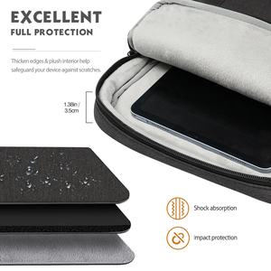 MoKo Protección Completa Borde Robusto Bolsa de Negocios Oficina de Viaje Laptop Hombro Bolsa DE LA Computadora <span class=keywords><strong>para</strong></span> iPad Pro 13 <span class=keywords><strong>MacBook</strong></span> Pro 14 13 - Product Image 4