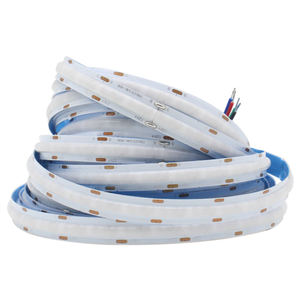 RGBW COB Strip LED Light 672LED/m 24V 12mm Ra90 High CRI Home Decor flessibile RGB + 3000K nastro bianco caldo retroilluminazione TV - Product Image 6