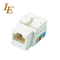 Conector de Enchufe RJ45 FTP 8P8C de Cobre Sin Herramientas de Calidad Superior LE Cat6 y Cat6A para una Conexión Sencilla