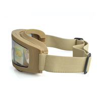 Lunettes tactiques personnalisées OEM ODM Poralized Lunettes tactiques anti-buée pour la formation tactique en verre de sécurité