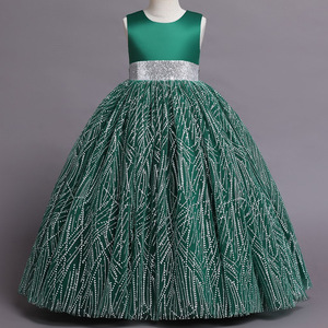Abito di Lusso per Bambine con Stampa e Paillettes, Vestito Estivo per Feste, Adatto per Bambine dai 3 ai <span class=keywords><strong>12</strong></span> <span class=keywords><strong>Anni</strong></span> - Product Image 6