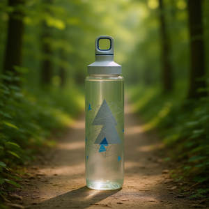 ขวดน้ำใส Emsa Tritan ScrGeometry 0.7 ลิตร ดีไซน์เรขาคณิต สำหรับใช้งานกลางแจ้ง - Product Image 3