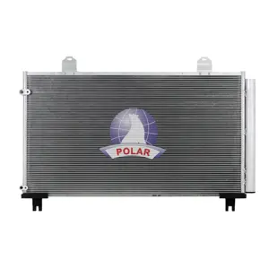 Polar 12AC091 New Product Water Cooled AC Condenser For TOYOTA Sienna 3.5 2017-2020 All Aluminum OEM 8846008030 DPI 33051