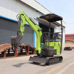 Mini-excavatrice compacte à chenilles polyvalente pour démolition et exploitation minière, sans pilote, moteur diesel CE ISO EPA 0,8T-2T, pompe Koop, PLC - Product Image 3